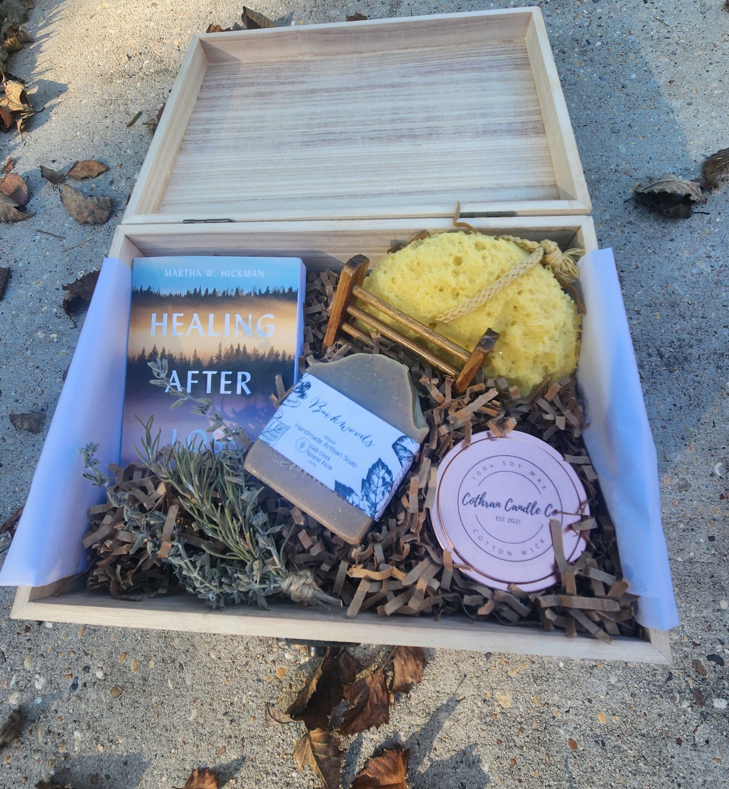 Self-Care Artisan Gift Box - grief